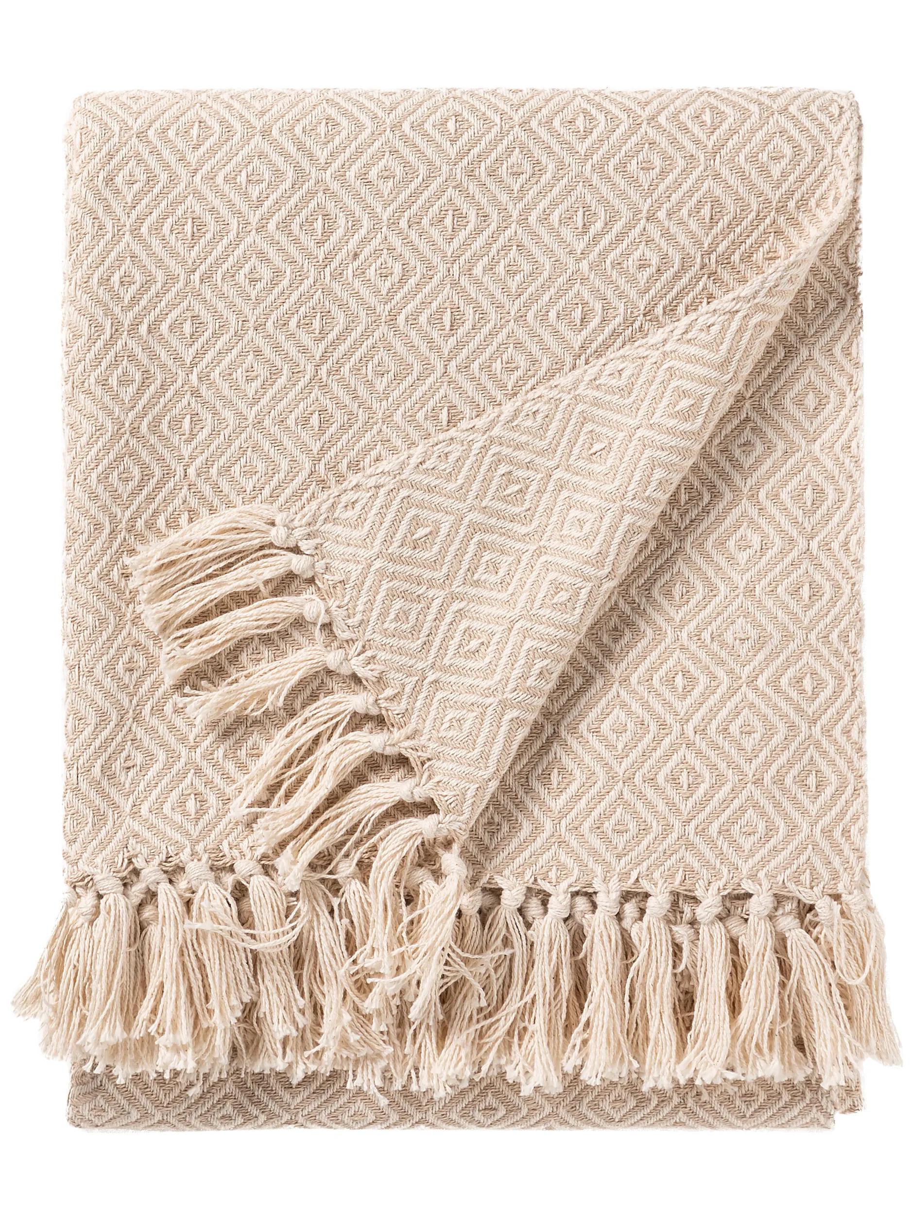 Cotton blanket Jasmin Beige