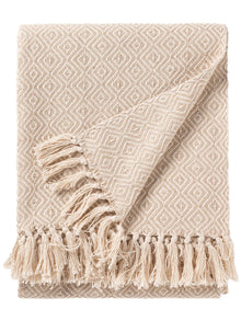 Cotton blanket Jasmin Beige