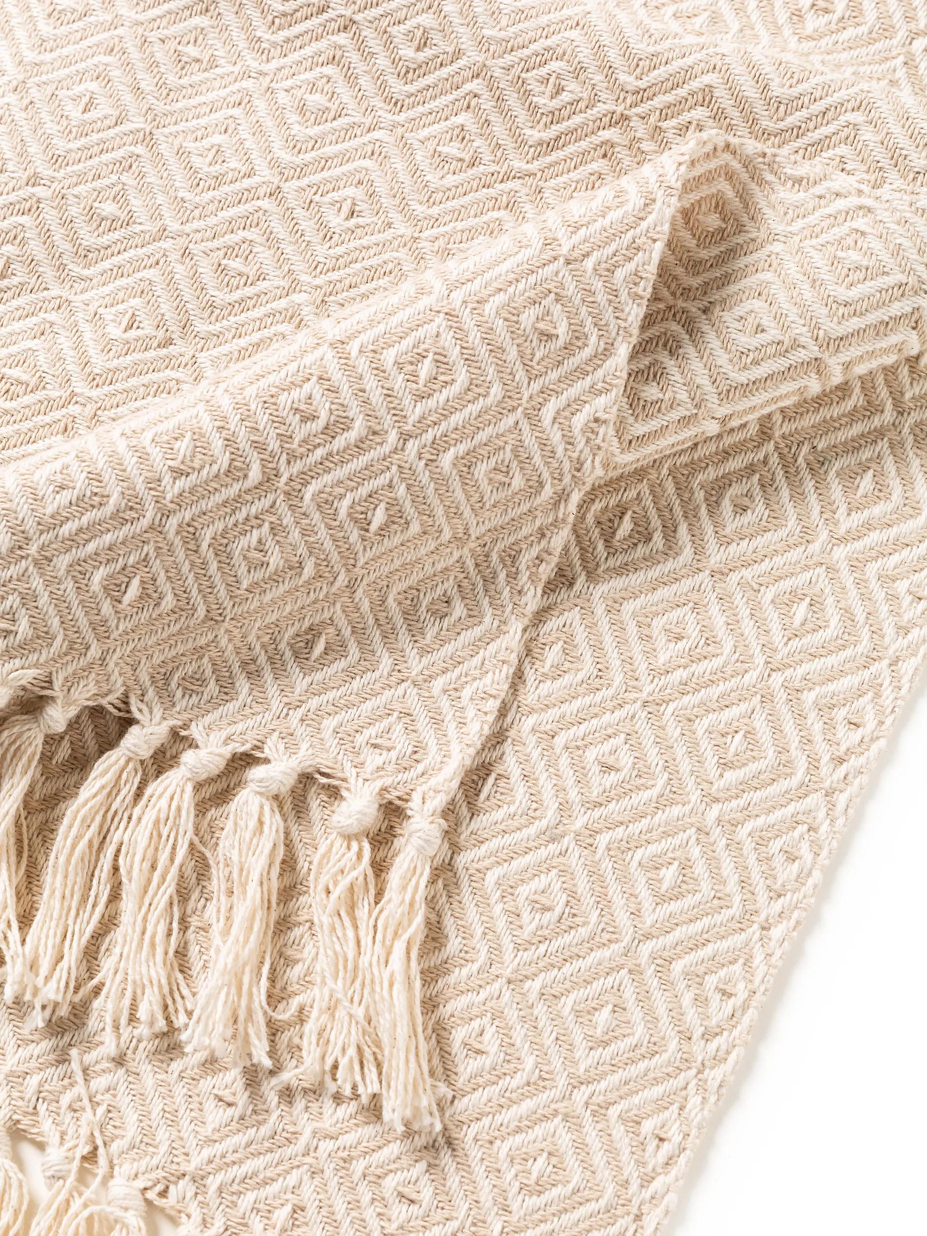 Cotton blanket Jasmin Beige