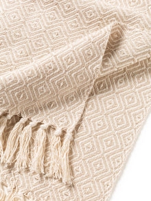 Cotton blanket Jasmin Beige