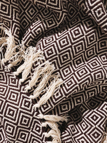Cotton blanket Jasmin Brown