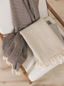 Cotton blanket Jasmin Beige