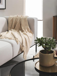 Cotton blanket Jasmin Beige