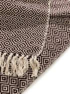 Cotton blanket Jasmin Brown