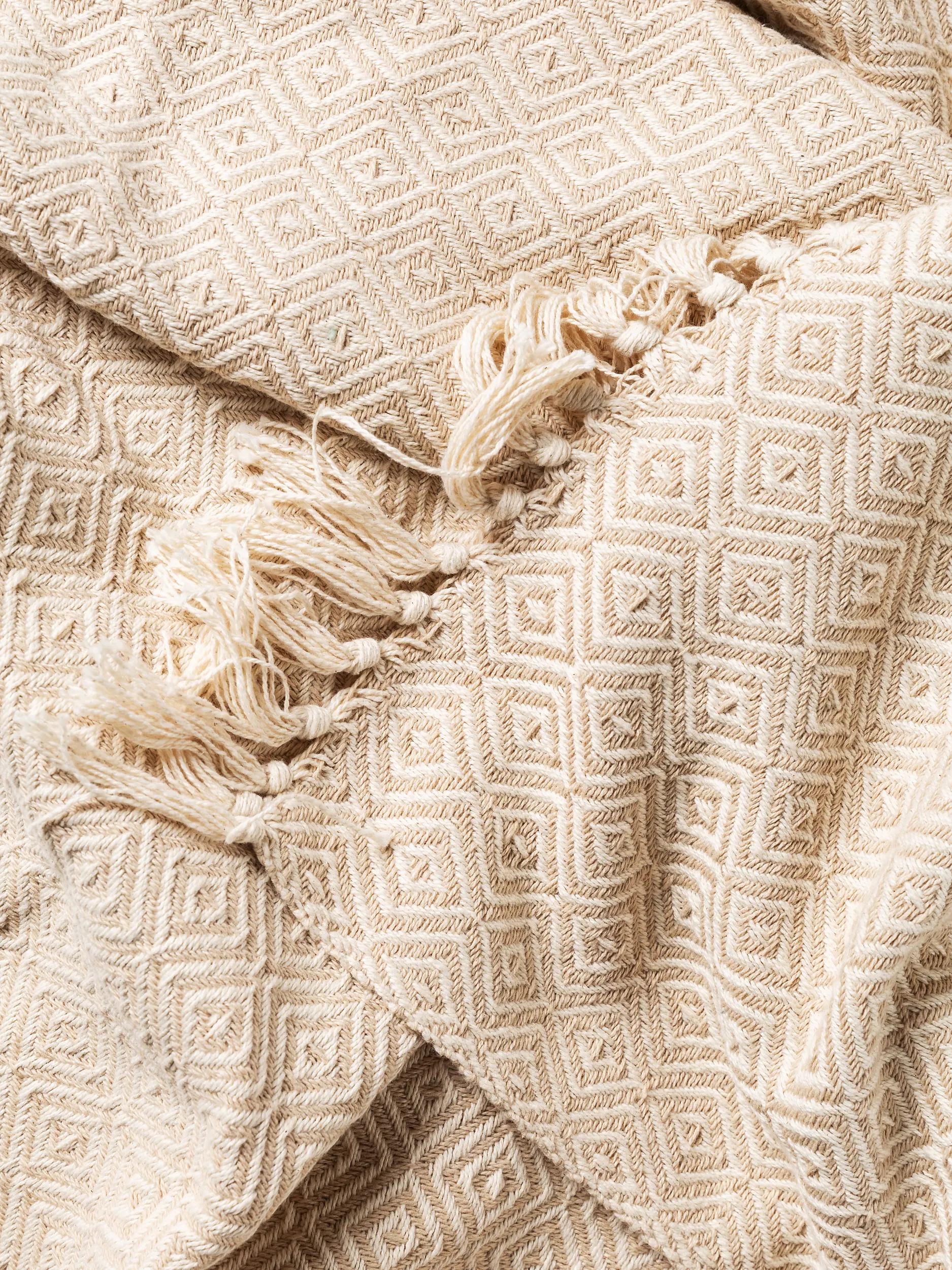 Cotton blanket Jasmin Beige