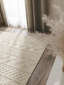 Tapis Jaspe Crème