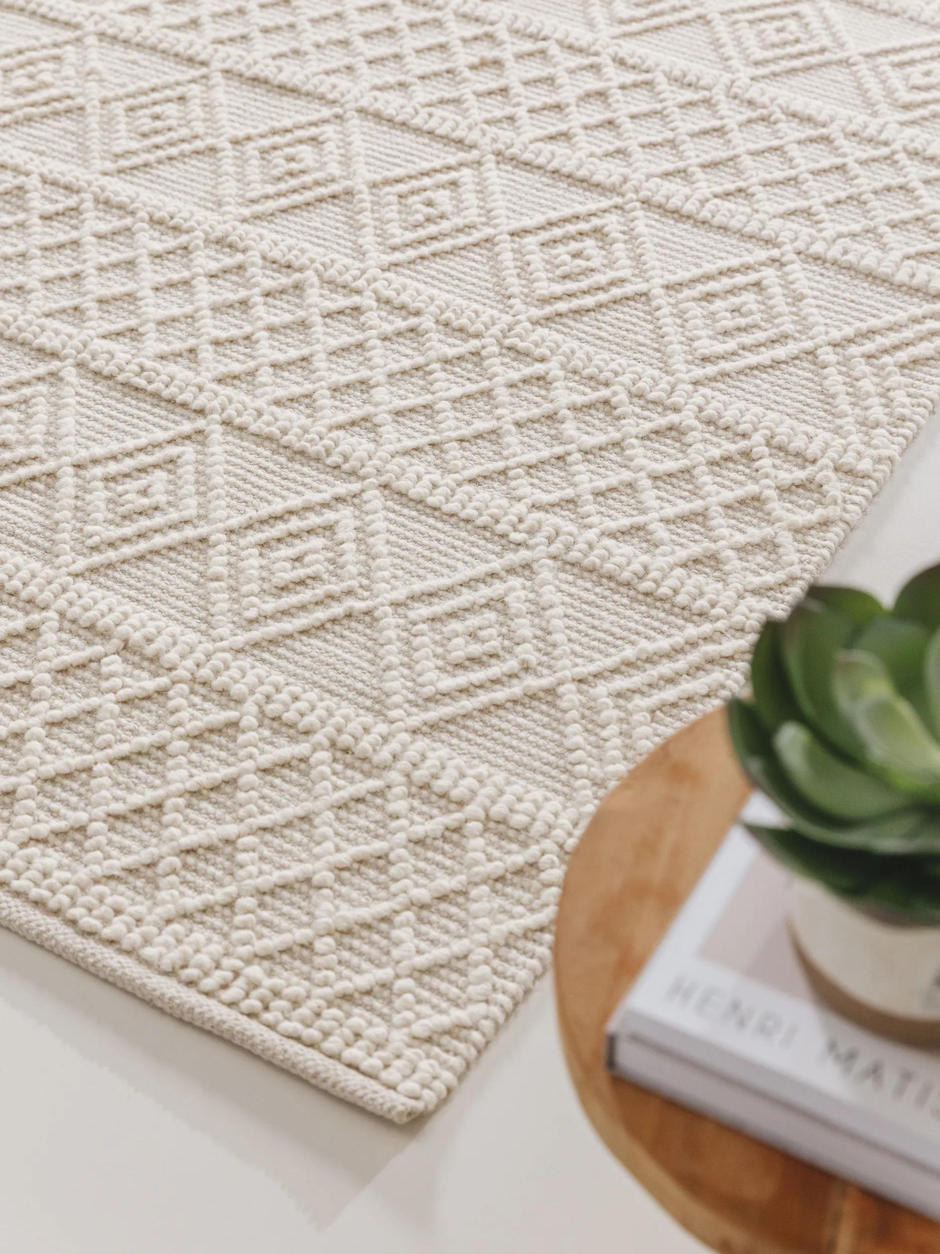 Tapis Jaspe Crème