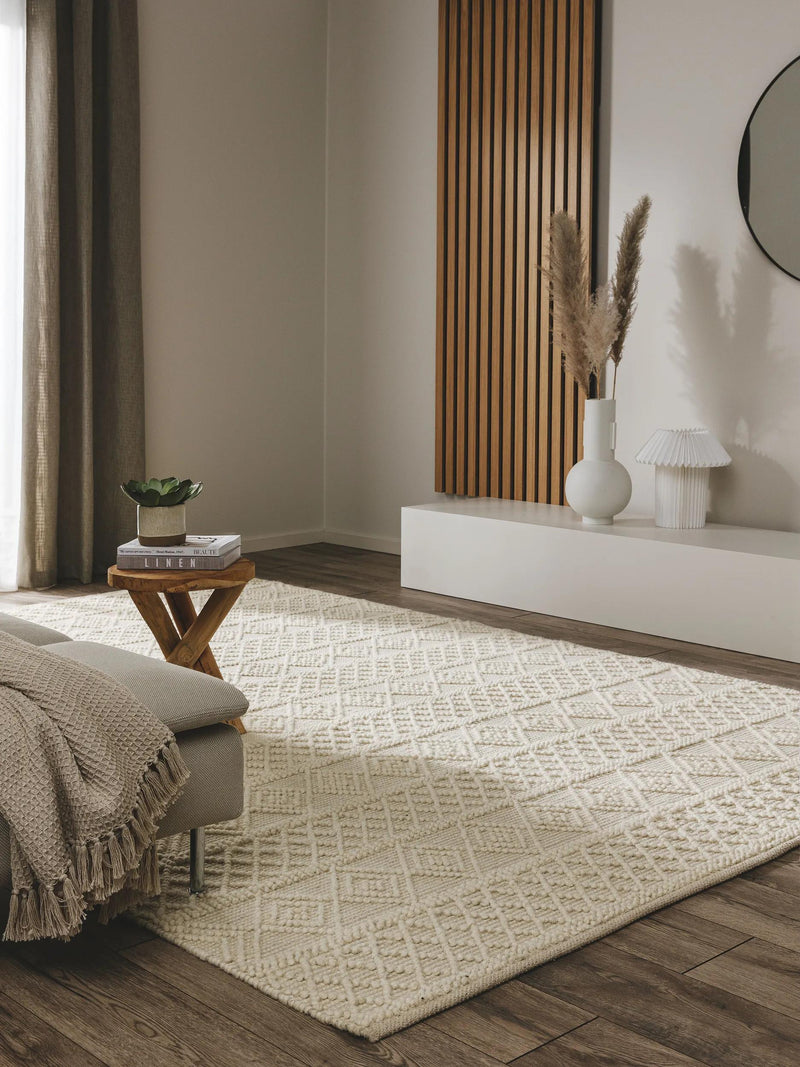 Tapis Jaspe Crème