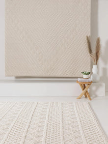 Tapis Jaspe Crème