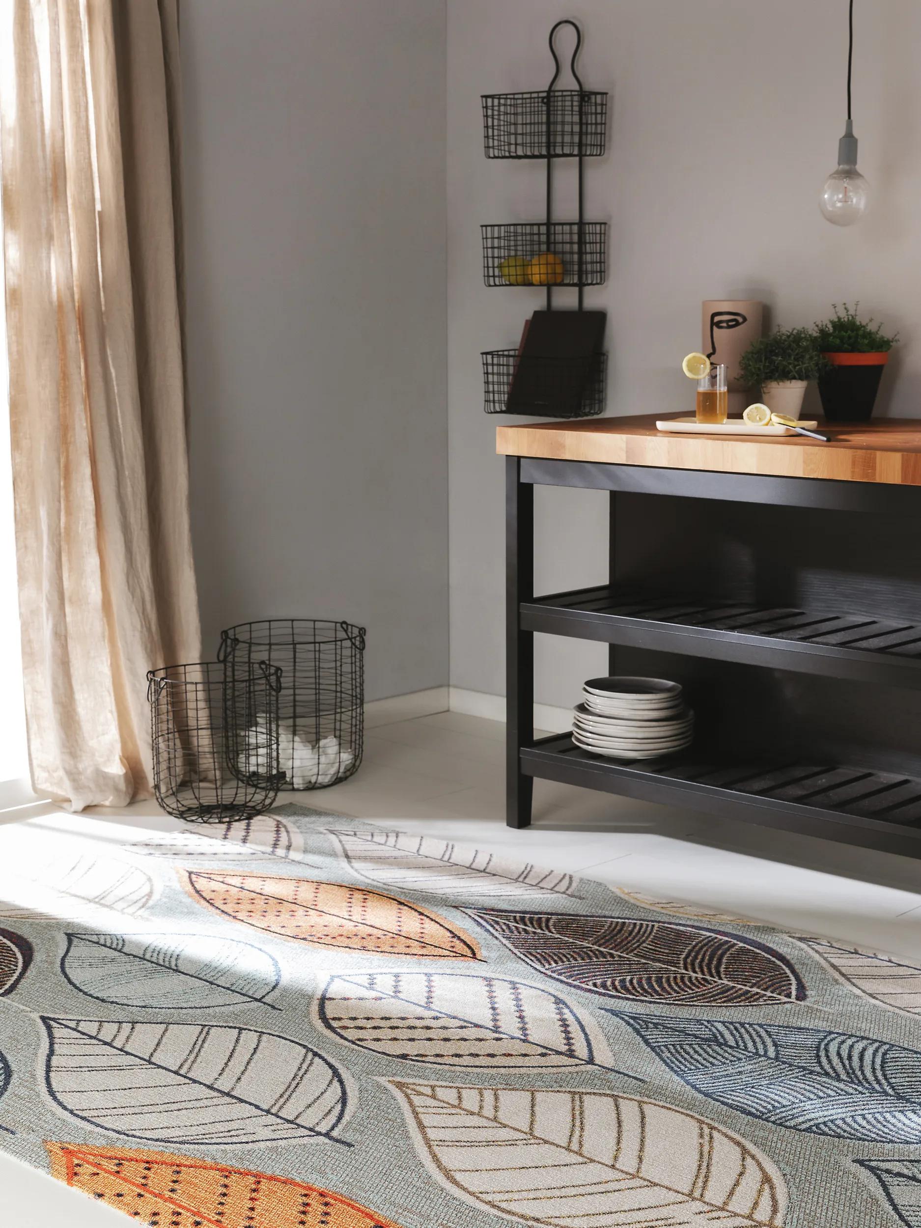 In- & Outdoor Rug Jerry Multicolour/Grey