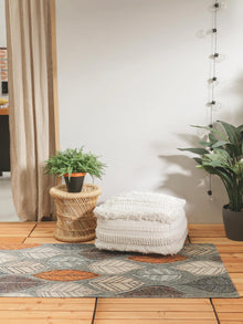 In- & Outdoor Rug Jerry Multicolour/Grey