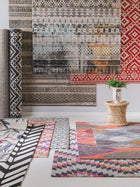 In- & Outdoor Rug Jerry Multicolour/Grey