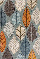 In- & Outdoor Rug Jerry Multicolour/Grey