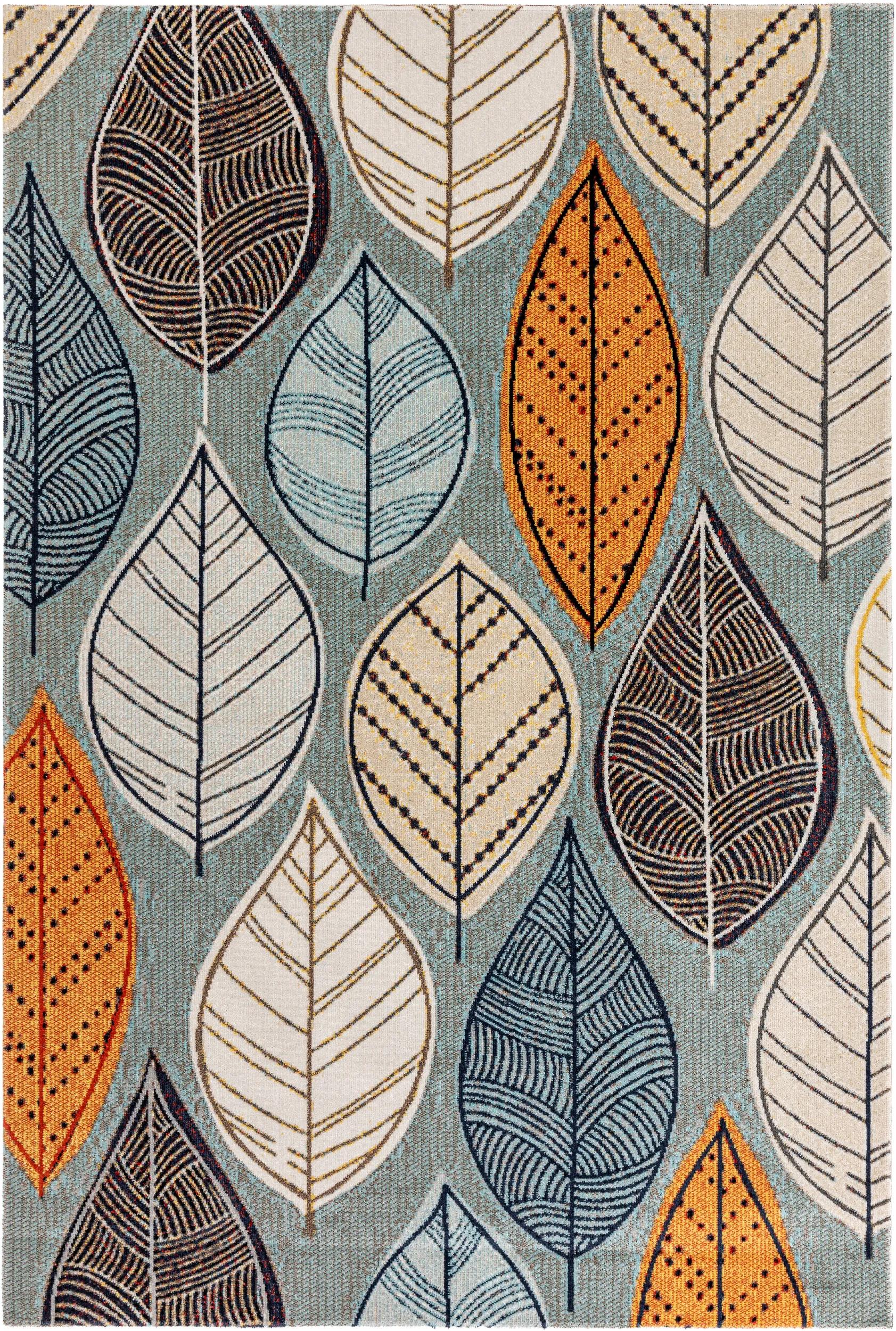 In- & Outdoor Rug Jerry Multicolour/Grey