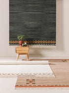 Wool Rug Jivan Dark Green
