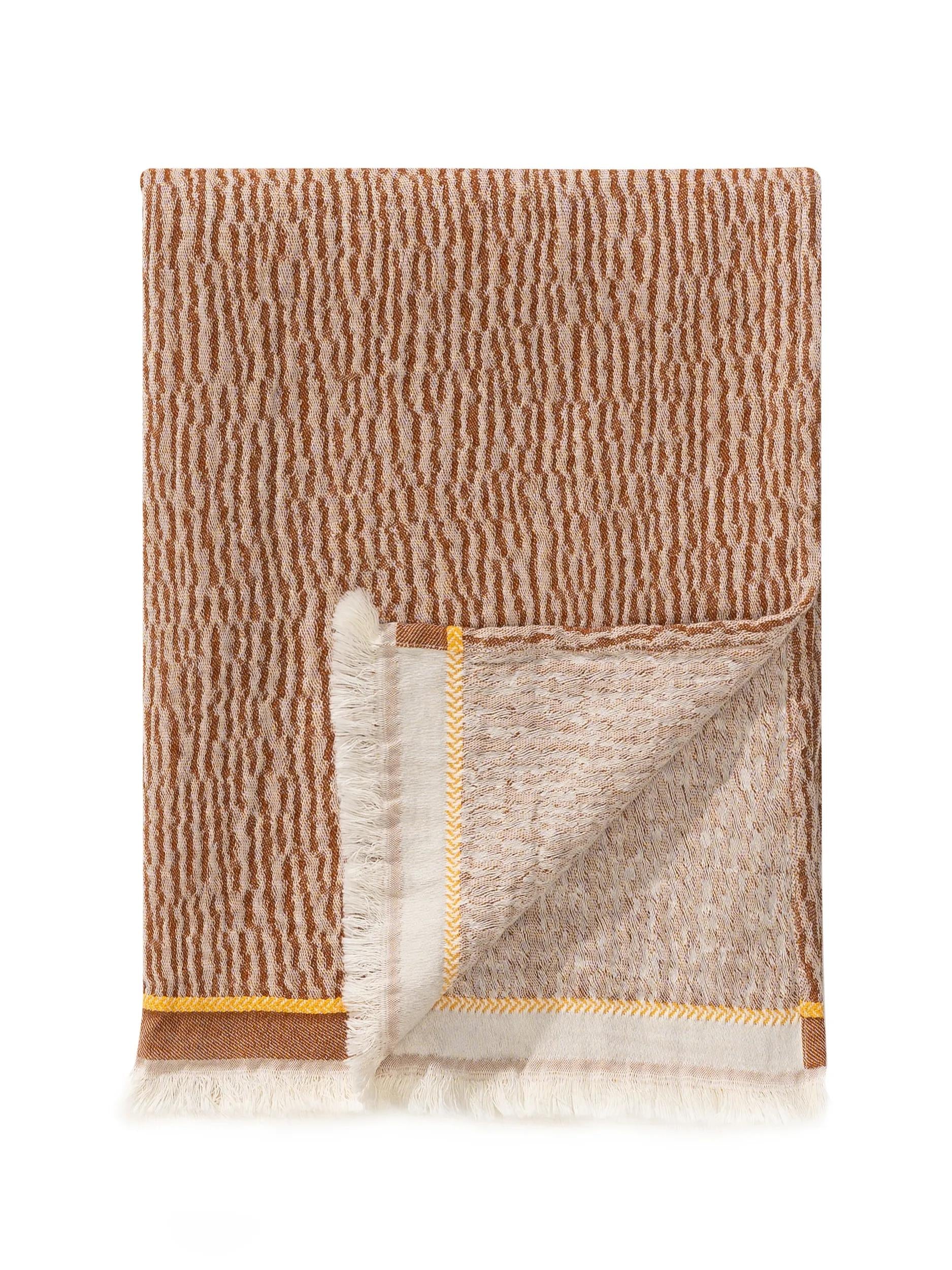 Cotton blanket Joao Red