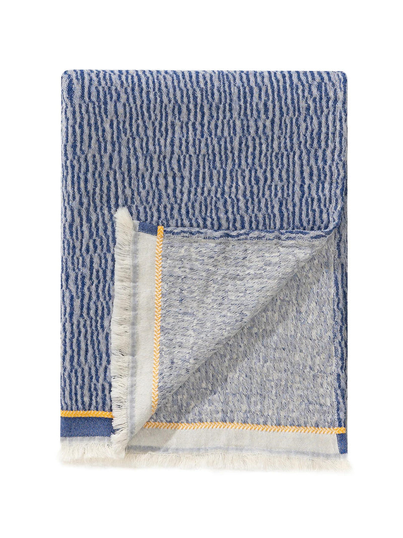 Cotton blanket Joao Blue