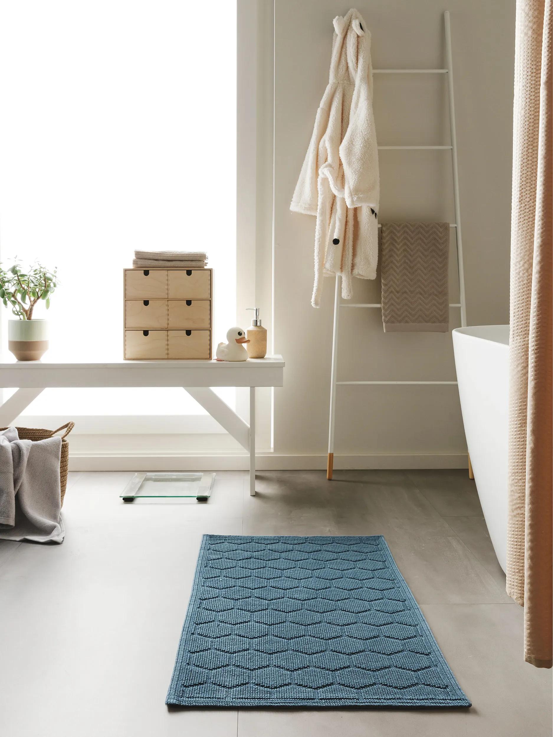 Bath Rug Jojo Dark Blue