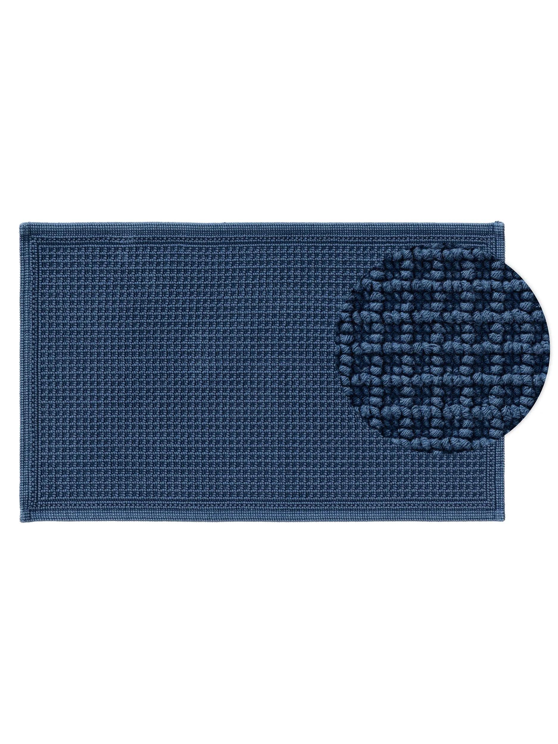 Bath Rug Jojo Dark Blue