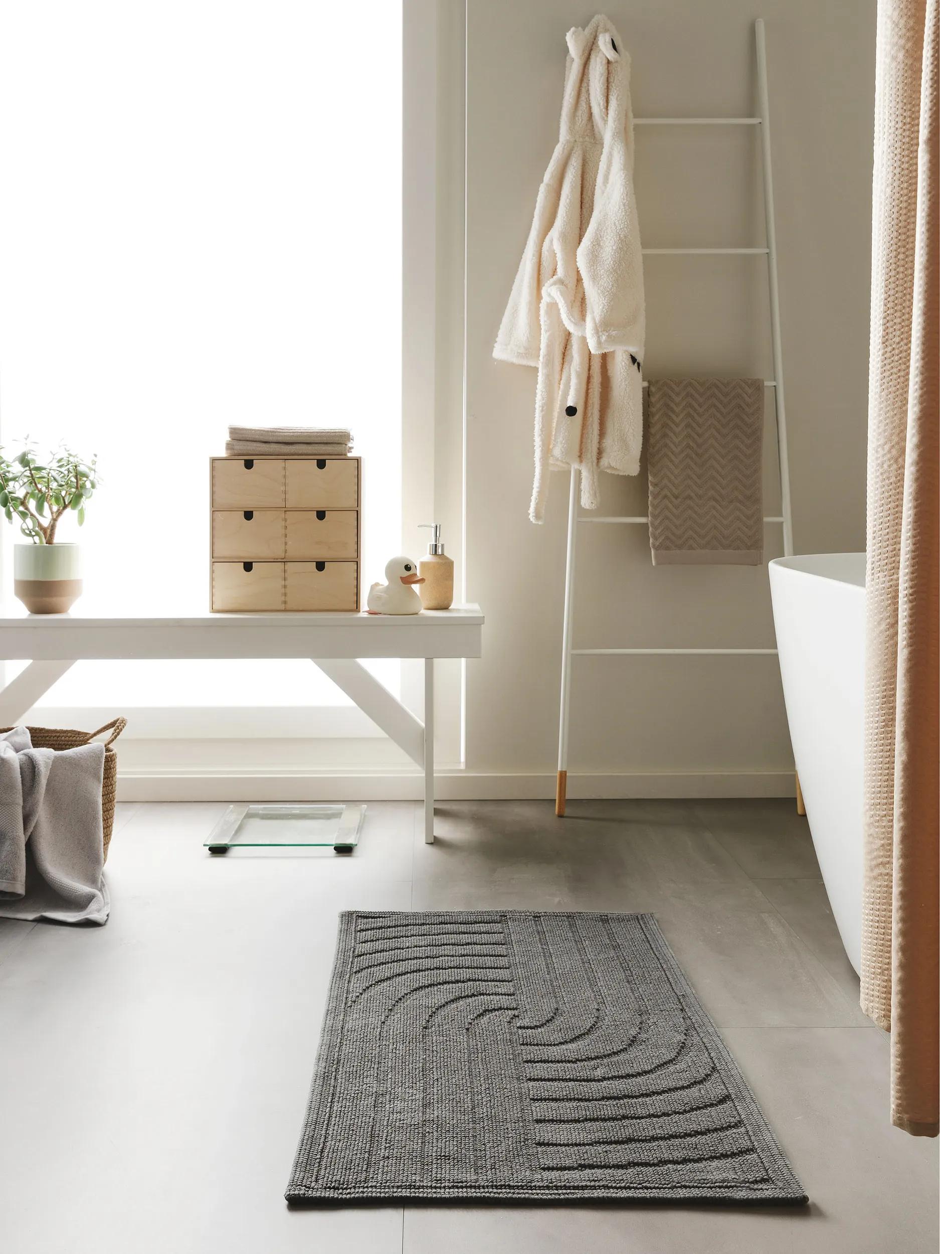 Bath Rug Jojo Charcoal