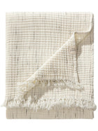 Cotton blanket Jona Cream