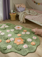 Washable Kids Rug Sebastian Multicolour/Green