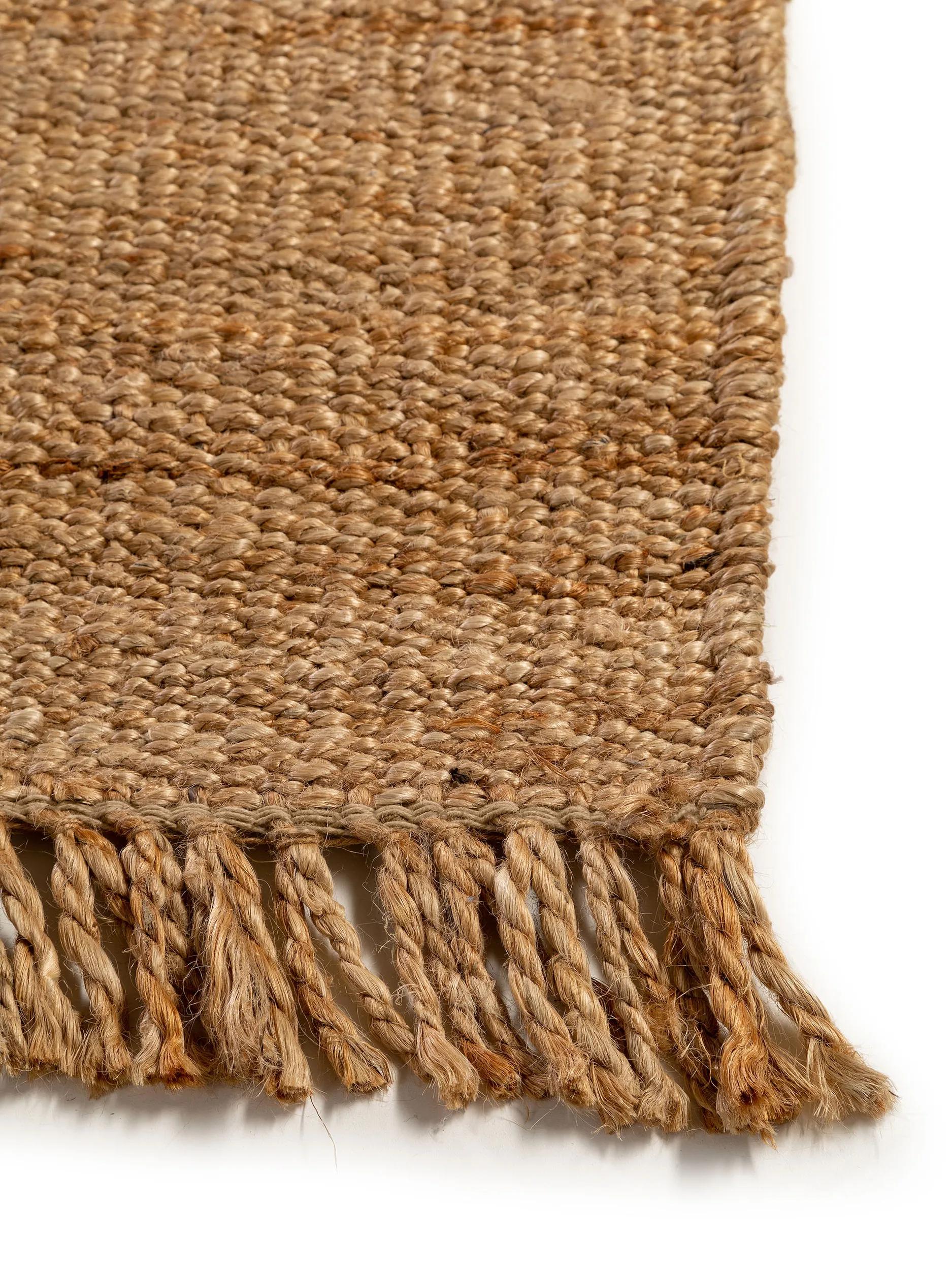Jute Rug Jork Light Brown