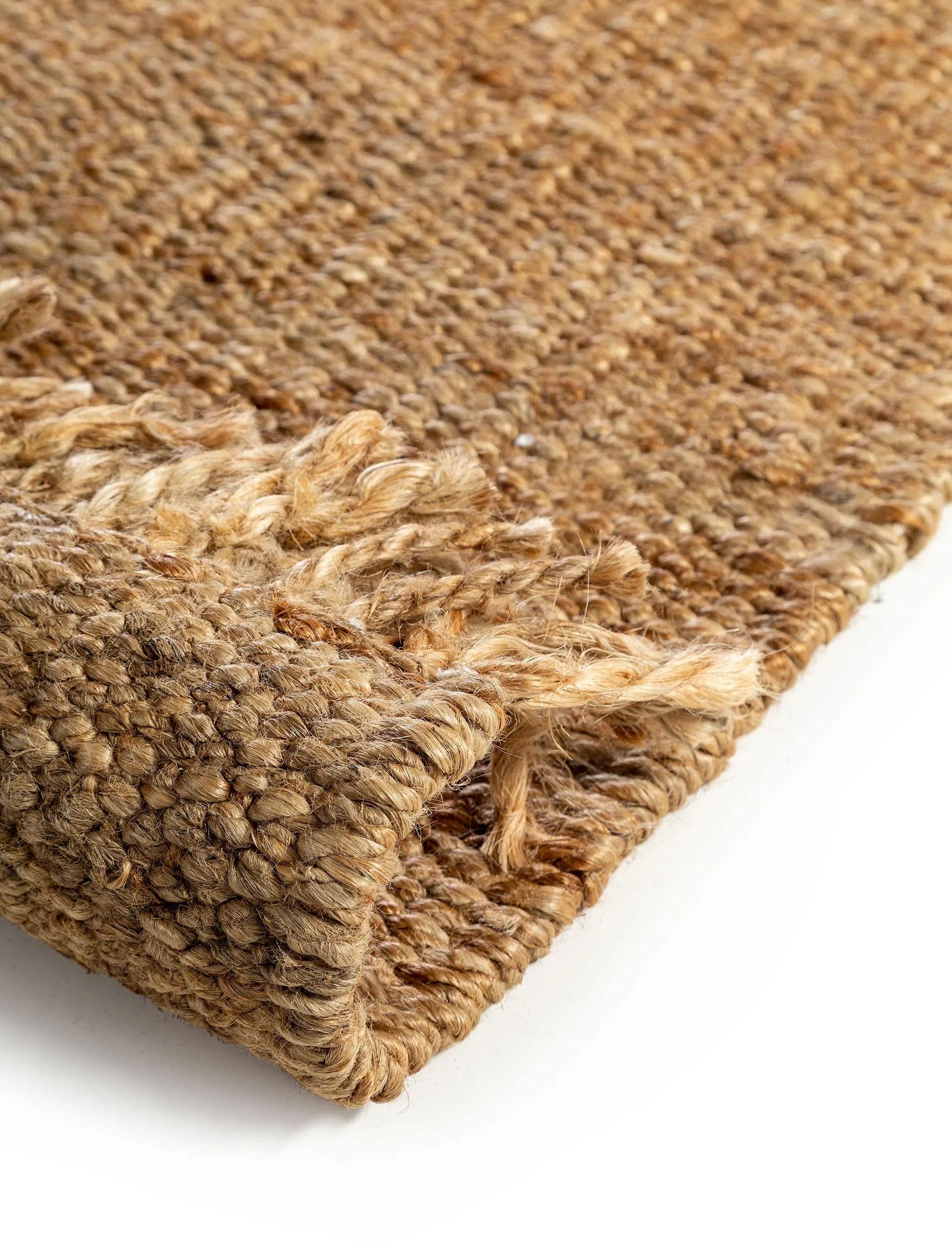 Jute Rug Jork Light Brown