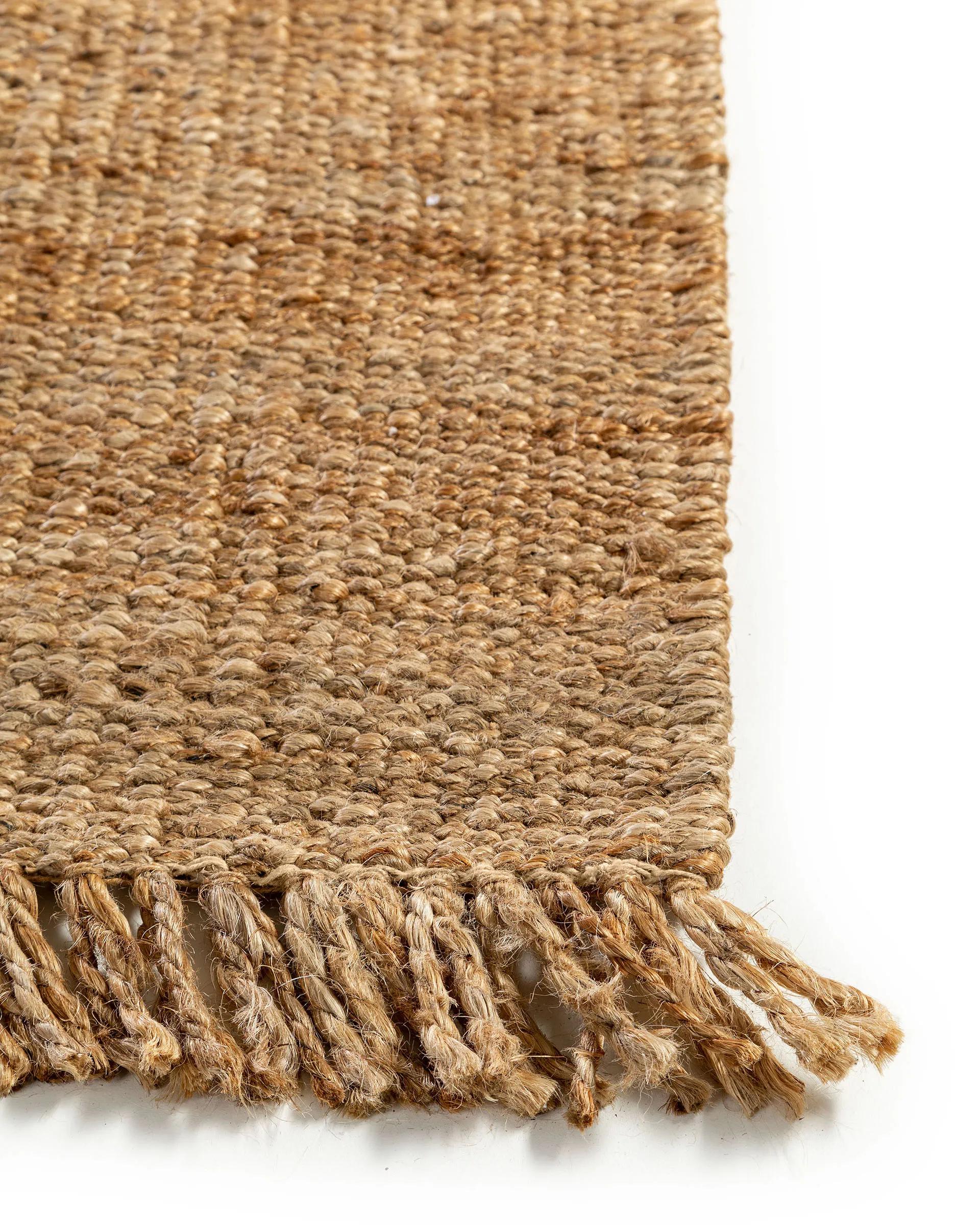 Jute Rug Jork Light Brown