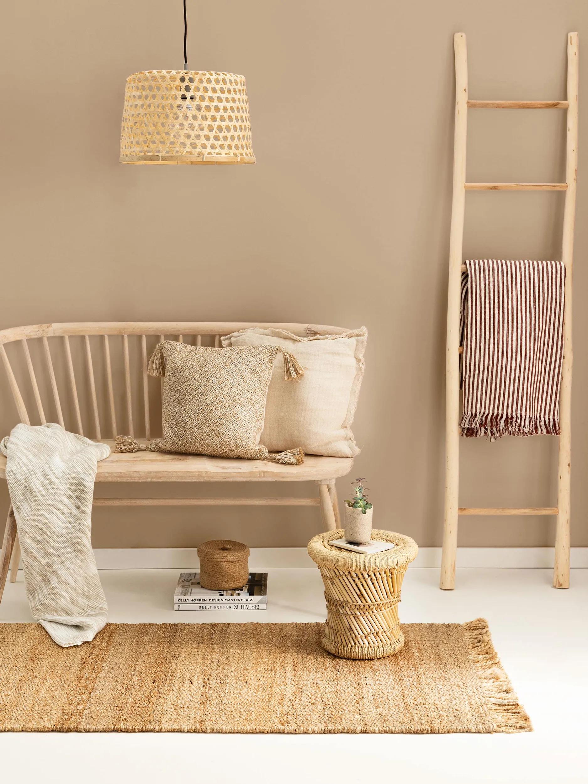 Jute Rug Jork Light Brown