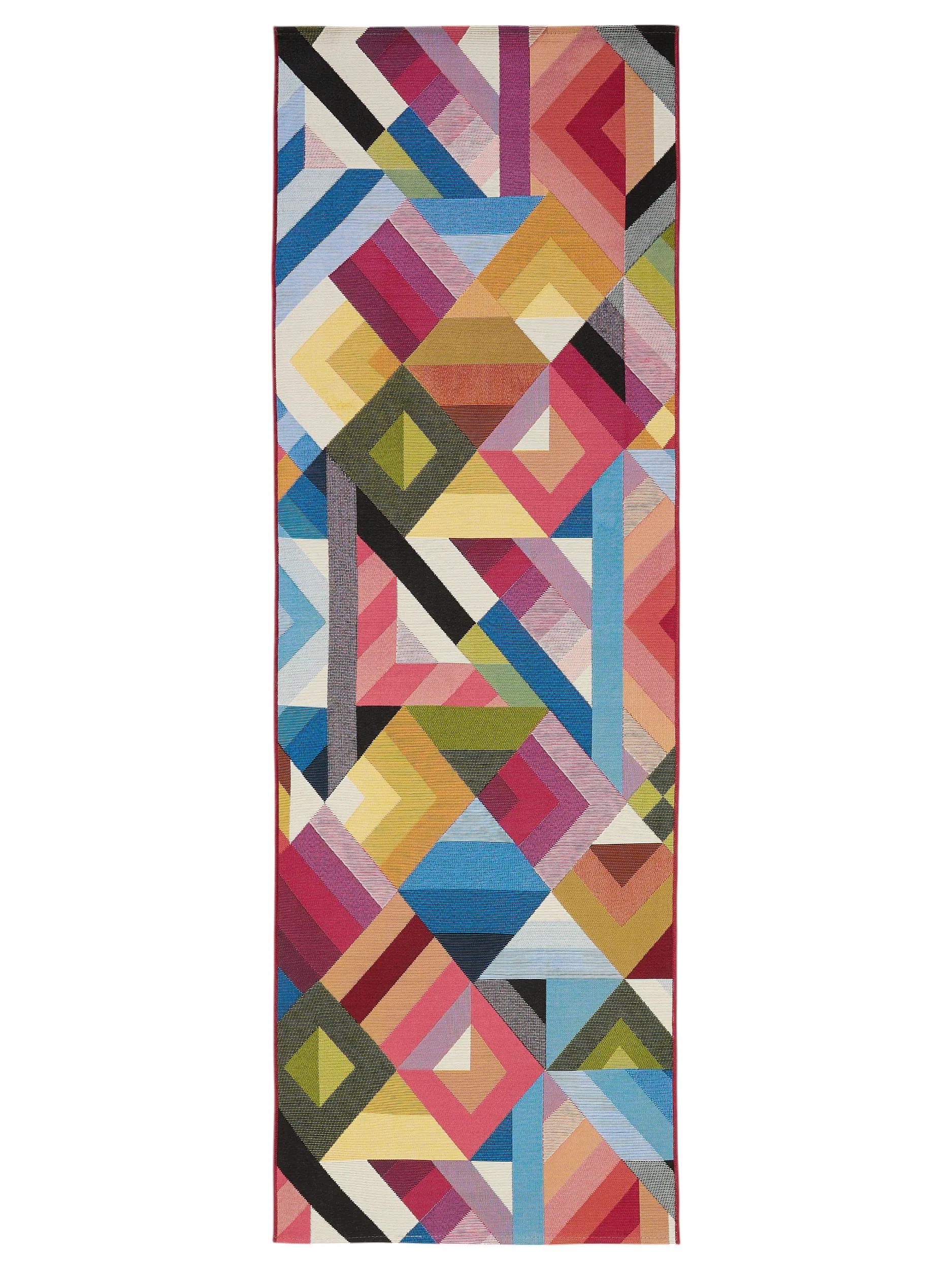 In- & Outdoor Läufer Jovis Mehrfarbig/Blau