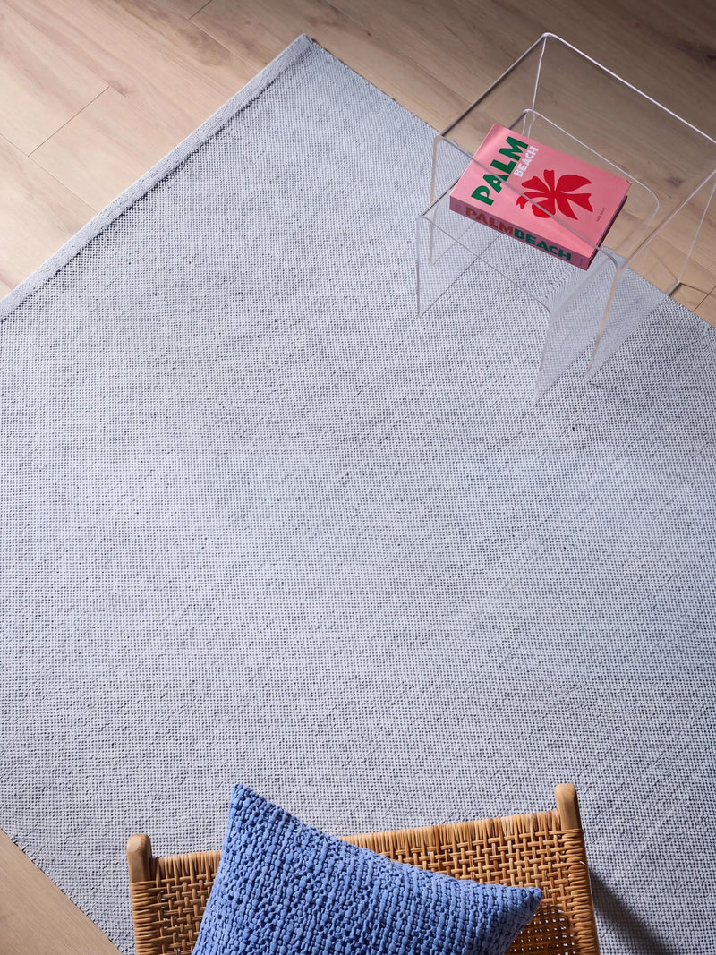 Cotton Rug Joy Light Blue