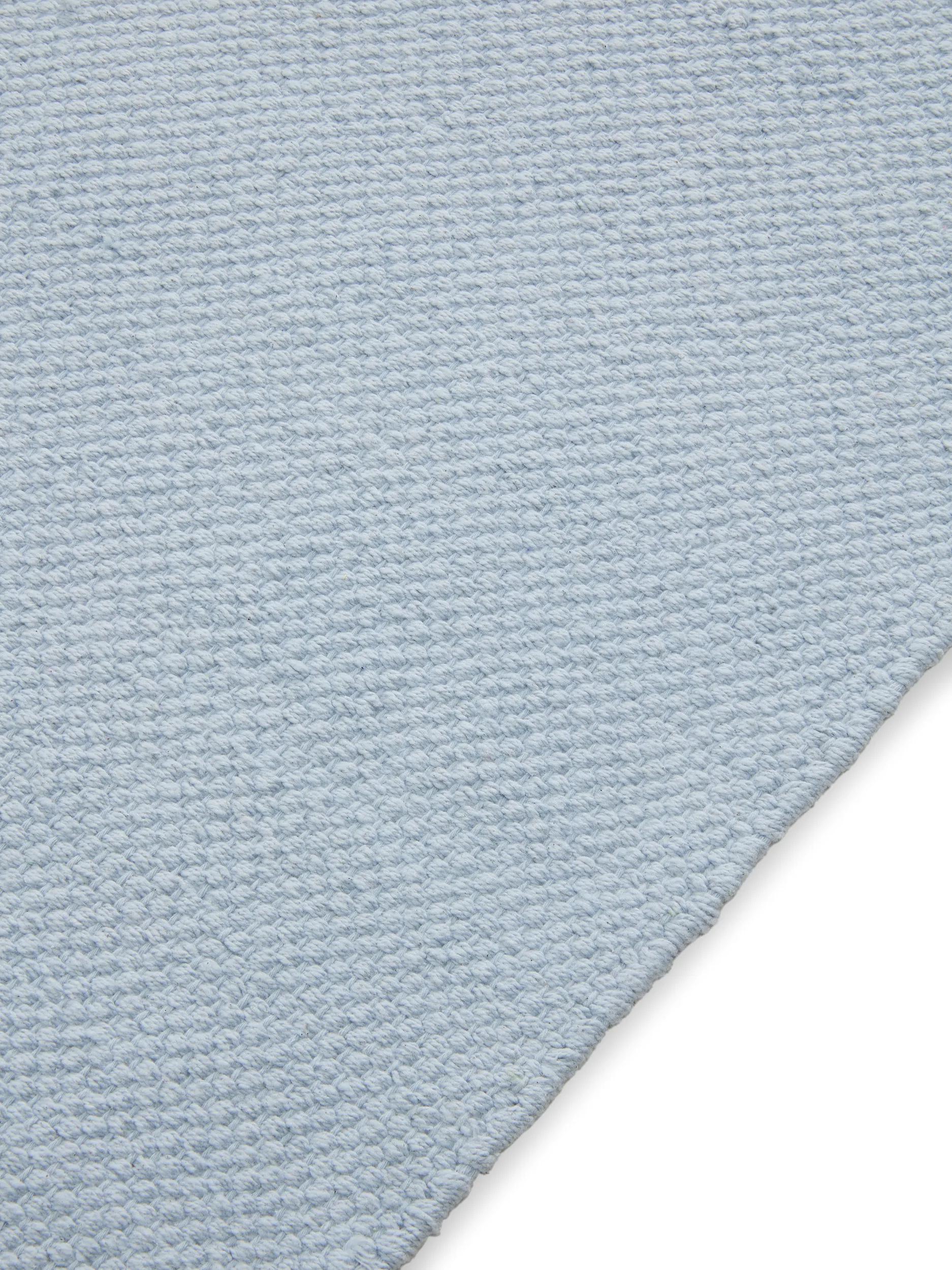Cotton Rug Joy Light Blue