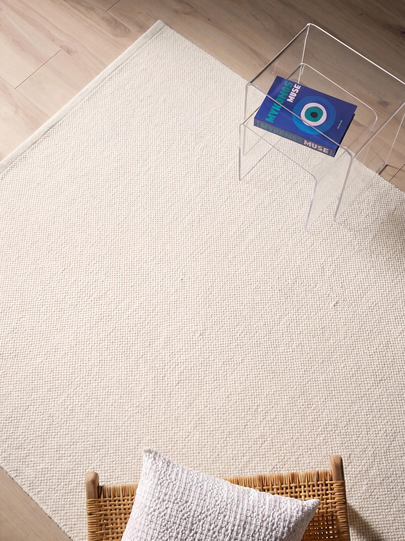 Cotton Rug Joy White