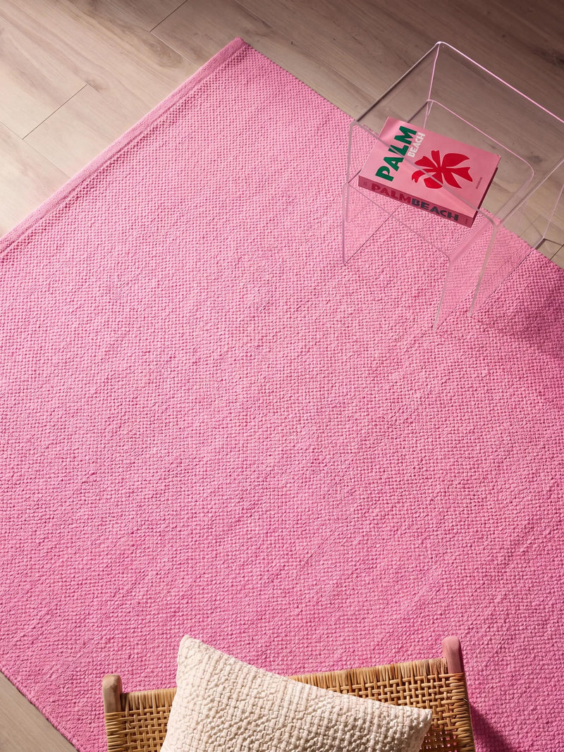 Cotton Rug Joy Rose