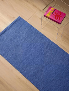 Cotton Rug Joy Dark Blue