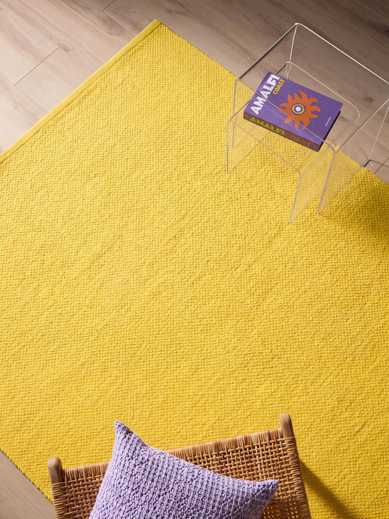 Cotton Rug Joy Yellow