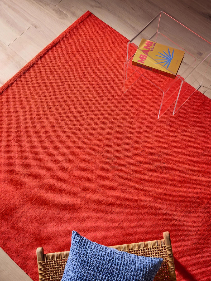 Cotton Rug Joy Red