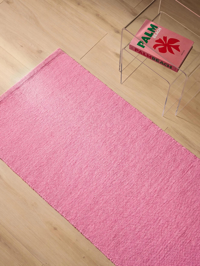 Cotton Rug Joy Rose