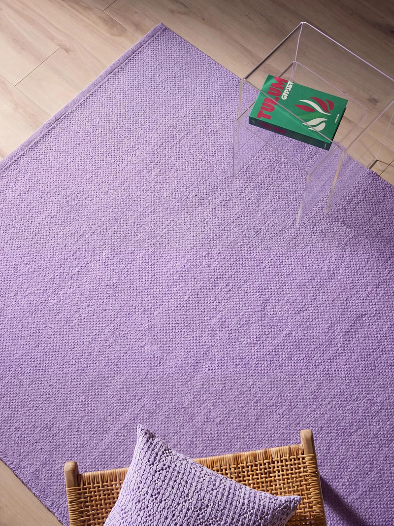 Cotton Rug Joy Purple