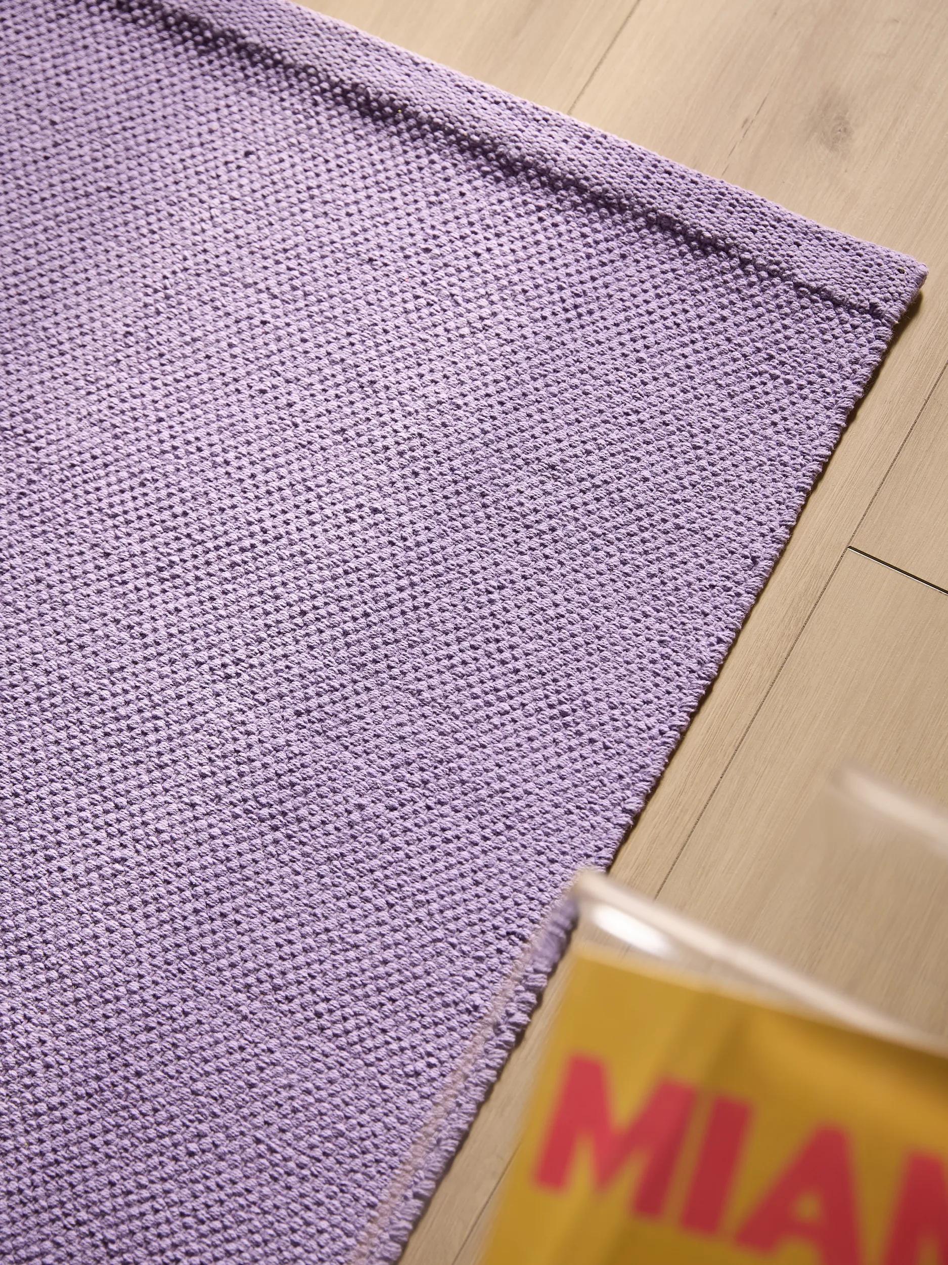 Cotton Rug Joy Purple