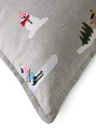 Christmas Cushion Joyful Blue