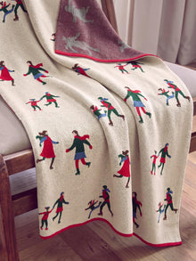 Christmas Blanket Joyful Cream