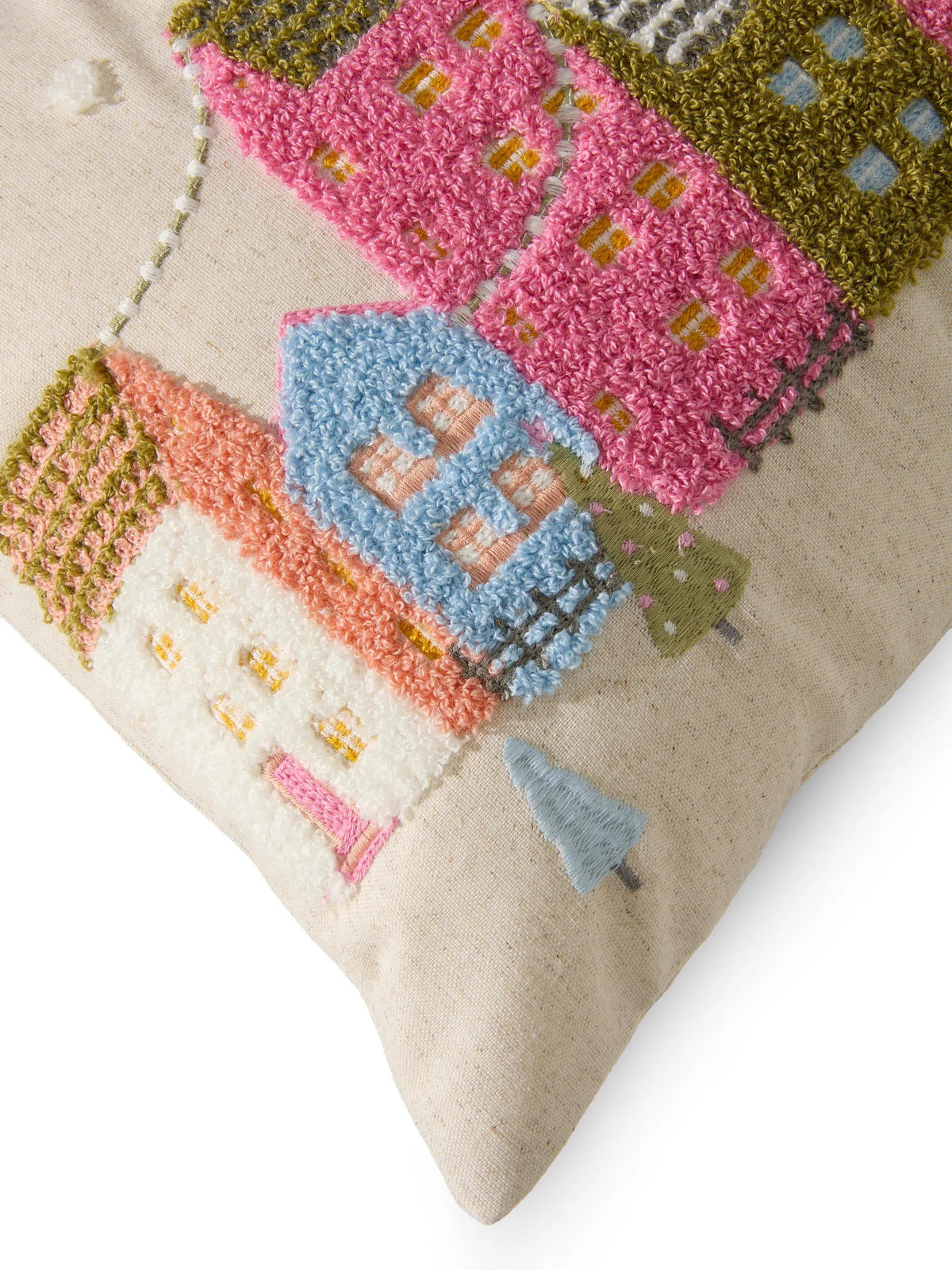 Christmas Cushion Joyful Cream