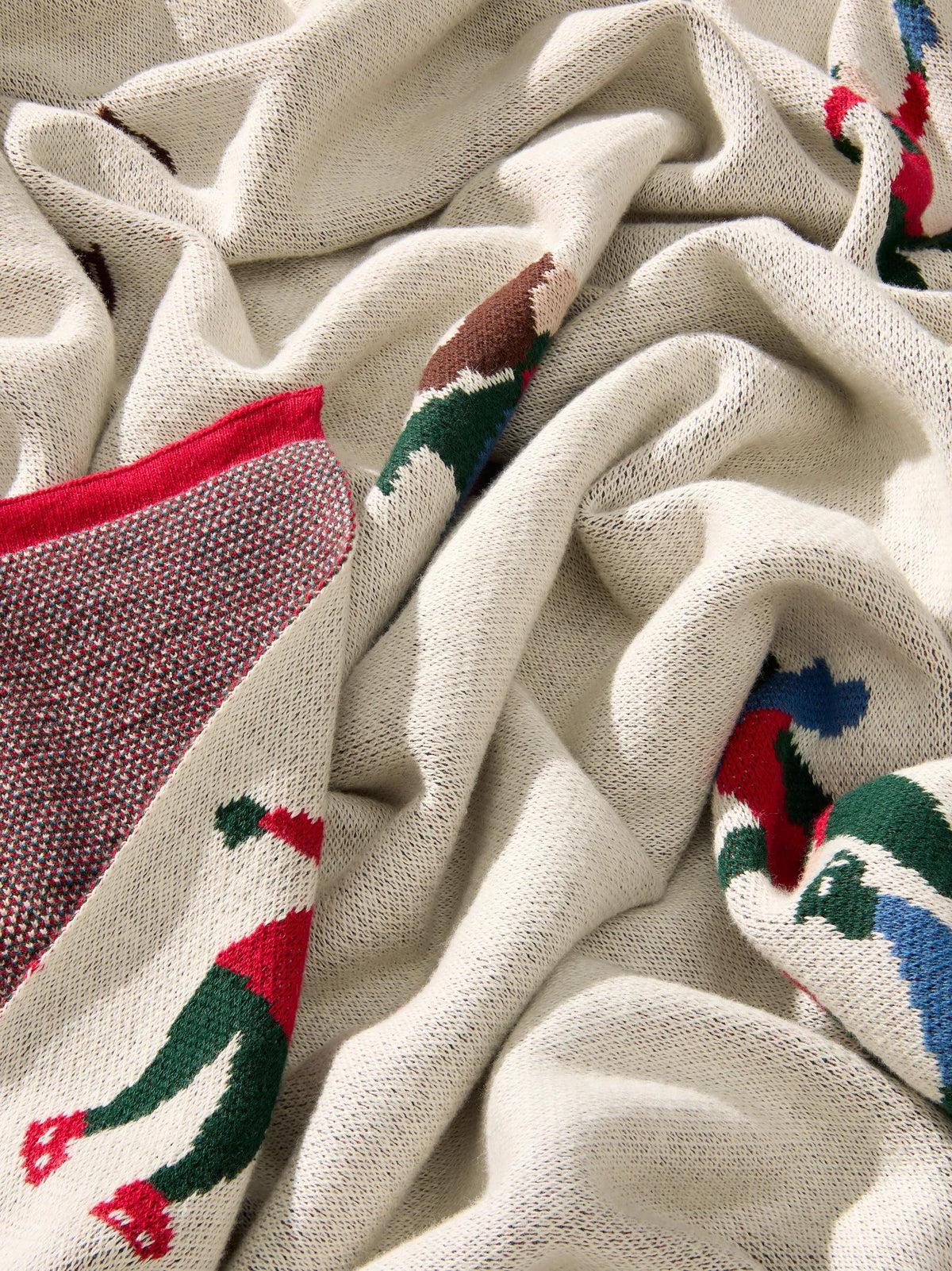 Christmas Blanket Joyful Cream