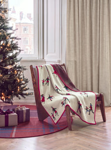 Christmas Blanket Joyful Cream