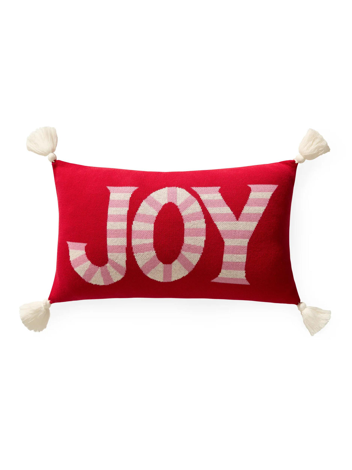 Christmas Cushion Joyful Red