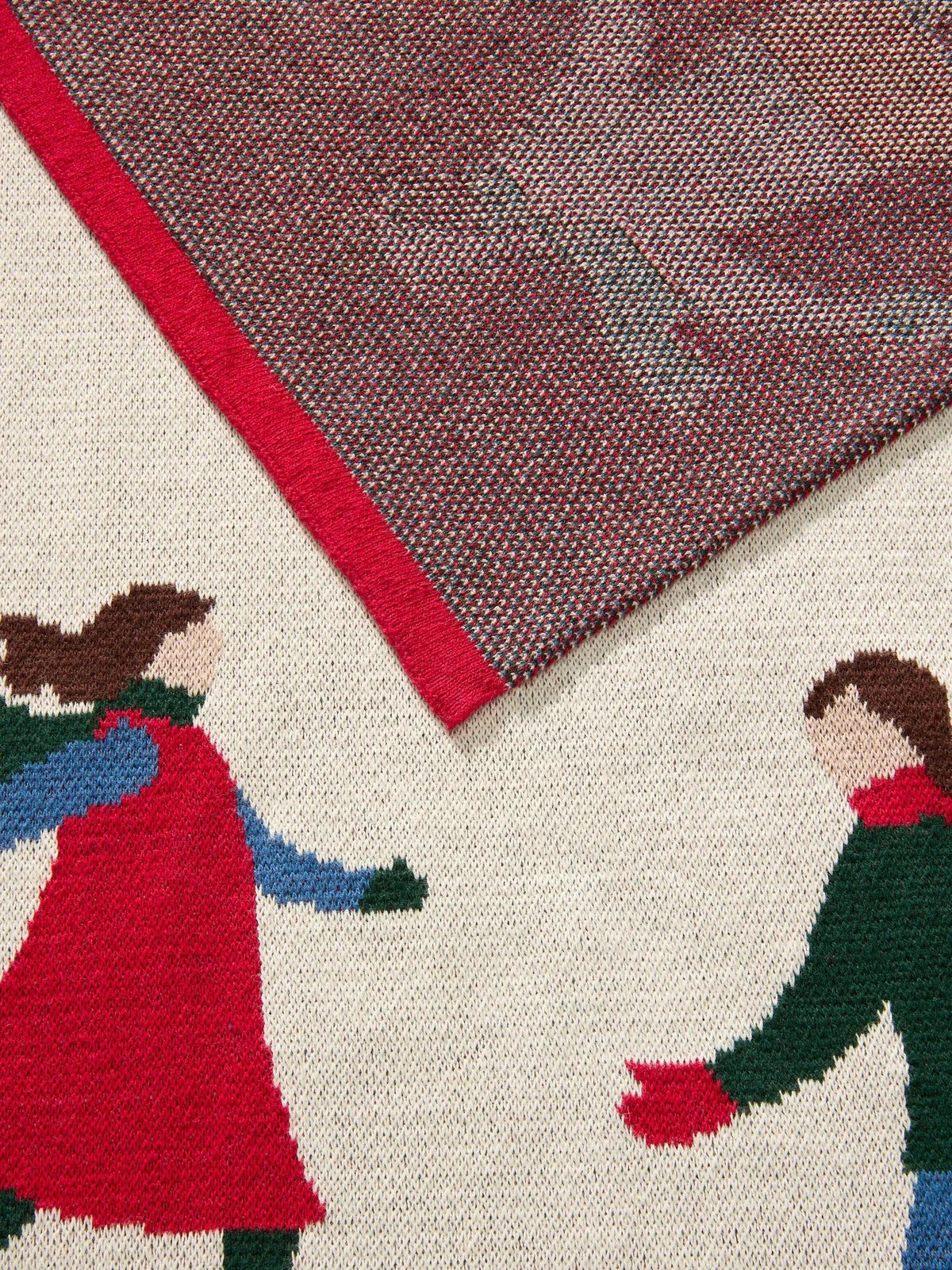 Christmas Blanket Joyful Cream