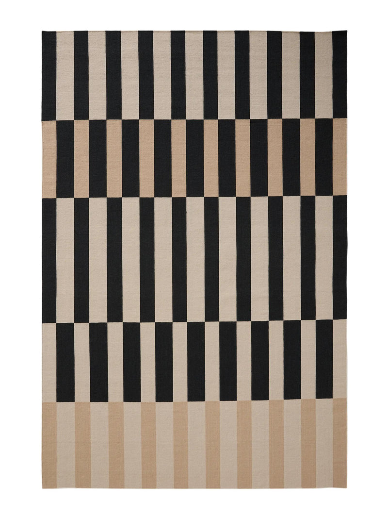 Flat Weave Rug Judith Beige/Black
