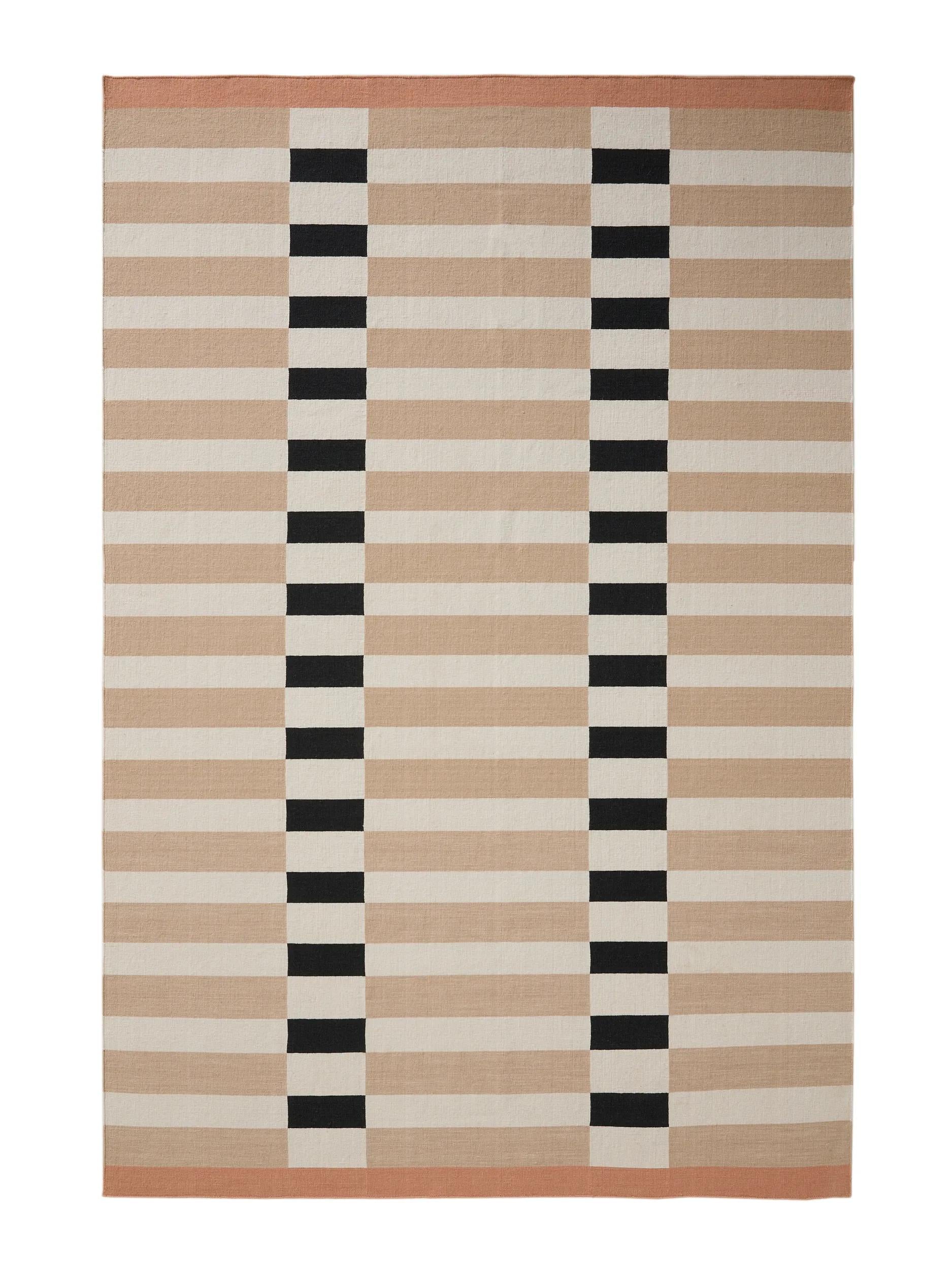 Flat Weave Rug Judith Beige/Black